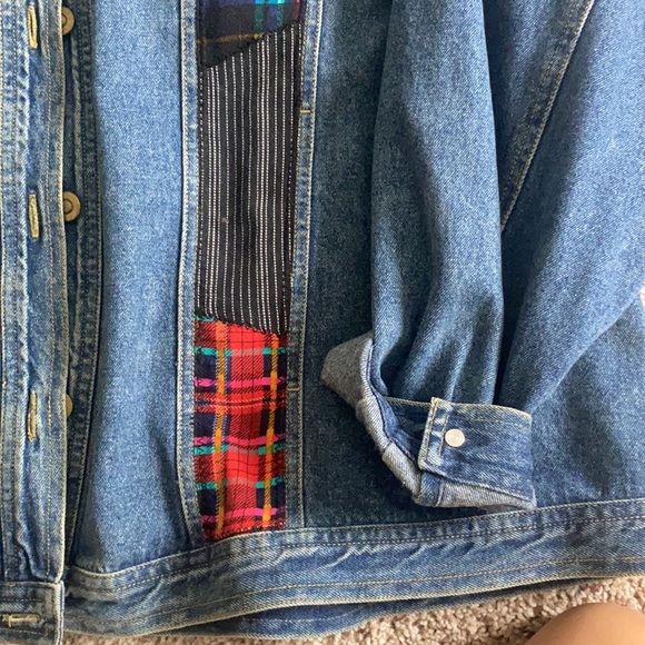 Patchwork denim jacket - Picture 3 of 5